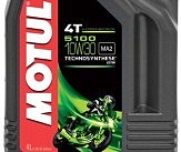 Масло для 4-х тактных двигателей Technosynthese 836641/5100 4T SAE 10W30 (4L)/104063