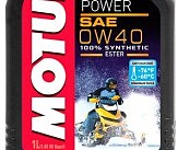 Масло для 4-х тактных двигателей синтетическое 826901/SNOWPOWER 4T SAE 0W40 (1L)/101230