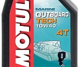 Масло для 4-х тактных двигателей Technosynthese д/лод.мотор 852211/OUTBOARD TECH 4T SAE 10W40 (1L)/104265=106397