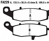 Тормозные колодки EBC FA229V