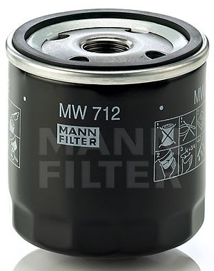 Фильтр масляный MANN MW 712