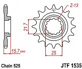 Звезда передняя JT JTF1535.15 15x525