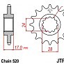 Зірка передня JT JTF1295.15 15x520