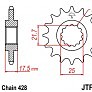 Зірка передня JT JTF1298.17 17x428
