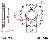 Звезда передняя JT JTF516.13 13x520