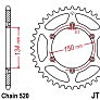 Звезда задняя JT JTR460.48 48x520