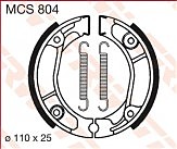 Тормозные колодки барабанные LUCAS MCS804