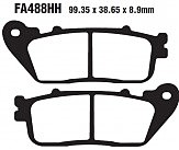 Тормозные колодки EBC FA488HH