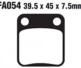 Тормозные колодки EBC FA054TT