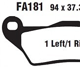 Тормозные колодки EBC SFA181HH