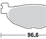 Гальмівні колодки BR 904SM1