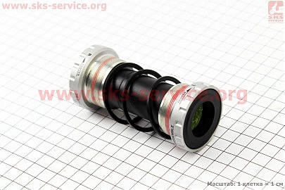Каретка Hollowtech II MTB 68-73мм, під інтегровану вісь 24мм, Deore SM-BB52