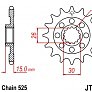 Звезда передняя JT JTF404.17 17x525