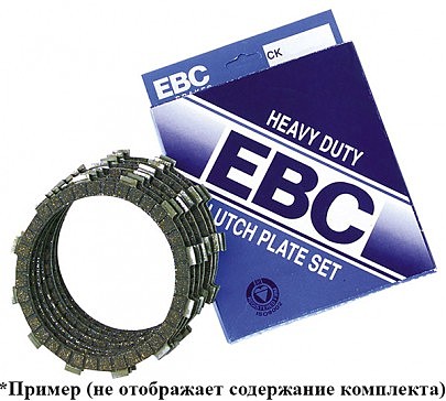 Комплект дисків та пружин зчеплення EBC CK1312