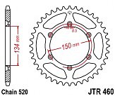 Звезда задняя JT JTR460.50 50x520