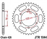 Звезда задняя JT JTR1844.40 40x428