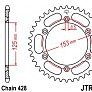 Звезда задняя JT JTR1258.54 54x428