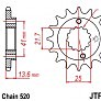 Зірка передня JT JTF1307.15 15x520