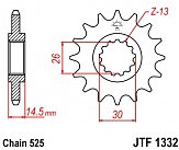 Зірка передня JT JTF1332.16 16x525