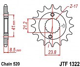 Зірка передня JT JTF1322.15 15x520