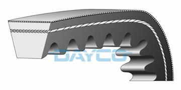 Ремінь варіаторний посилений DY 7167K 747x16,5