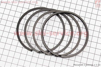 Кільця поршневі 80mm +0,75