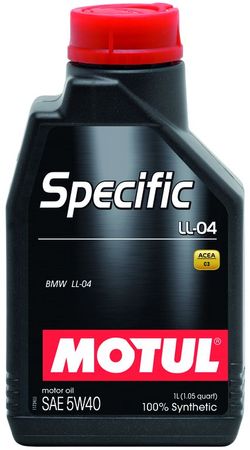 Масло моторне синтетичне д/авто 832701/SPECIFIC LL-04 SAE 5W40 (1L)/101272