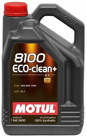 Масло моторне синтетичне д/авто 842551/8100 ECO-CLEAN+ SAE 5W30 (5L)/101584