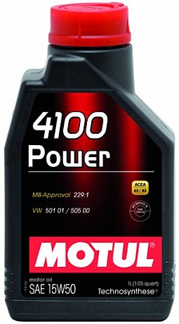 Масло моторное Technosynthese д/авто 386201/4100 POWER SAE 15W50 (1L)/102773