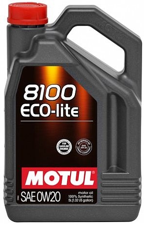 Масло моторное синтетическое д/авто 841151/8100 ECO-LITE SAE 0W20 (5L)/104983 NEW