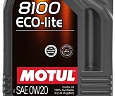 Масло моторное синтетическое д/авто 841151/8100 ECO-LITE SAE 0W20 (5L)/104983 NEW