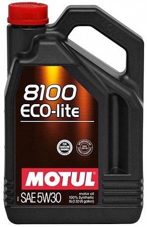 Масло моторное синтетическое д/авто 839551/8100 ECO-LITE SAE 5W30 (5L)/104989