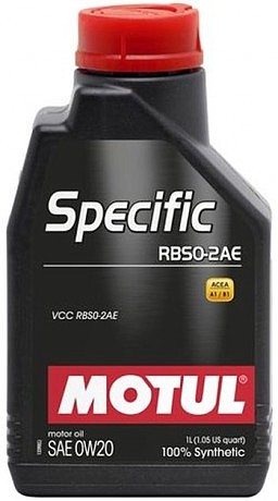 Масло моторне синтетичне д/авто 867411/SPECIFIC RBS0-2AE SAE 0W20 (1L)/106044