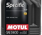 Масло моторне синтетичне д/авто 856351/SPECIFIC 913 D SAE 5W30 (5L)/104560