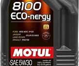 Масло моторное синтетическое д/авто 812306/8100 ECO-NERGY SAE 5W30 (5L)/102898