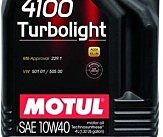 Масло моторне Technosynthese д/авто 387607/4100 TURBOLIGHT SAE 10W40 (4L)/100355