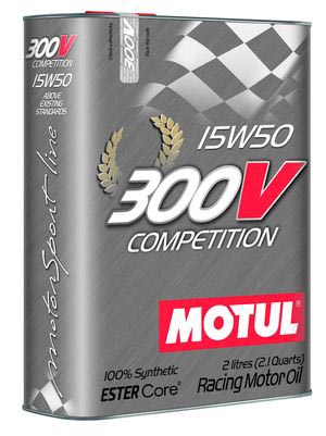 Масло моторне синтетичне д/авто 825702/300V COMPETITION SAE 15W50 (2L)/103138 = 104244