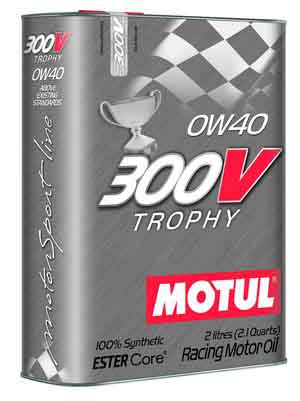 Масло моторне синтетичне д/авто 825402/300V TROPHY SAE 0W40 (2L)/104240