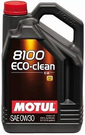 Масло моторное синтетическое д/авто 868051/8100 ECO-CLEAN SAE 0W30 (5L)/102889