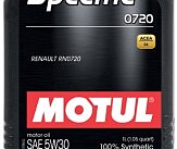 Масло моторне синтетичне д/авто 102208/SPECIFIC 0720 SAE 5W30 (1L)/102208