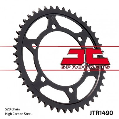 Звезда задняя JT JTR1490.45 45x520