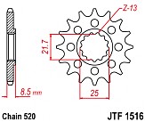 Зірка передня JT JTF1516.16 16x520