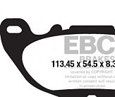 Тормозные колодки EBC FA663V