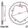 Звезда задняя JT JTR752.45 45x525