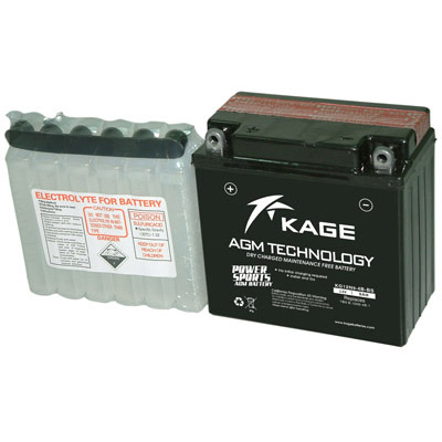 Аккумулятор кислотный 9Ah 95A KAGE KG12N9-4B-BS 135x75x139