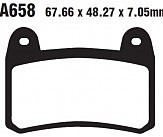 Тормозные колодки EBC FA658
