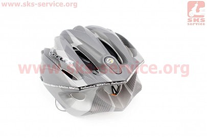 Шлем велосипедный L (59-65 см) съемный козырек, 10 вент. отверстия, системы регулировки по размеру Divider и Run System SRS, черный матовый SBH-4000