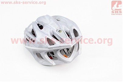 Шлем велосипедный M (55-61 см) съемный козырек, 18 вент. отверстия, системы регулировки по размеру Divider и Run System SRS, серый матовый SBH-5900