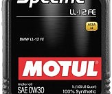 Масло моторне 100% синтетичне д/авто 832601/SPECIFIC LL-12 FE SAE 0W30 (1L)/107301