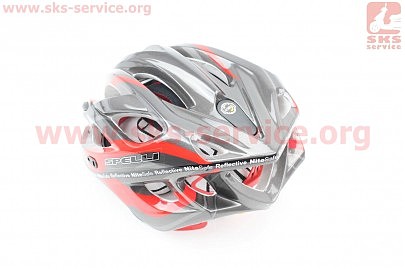 Шлем велосипедный M (55-61 см) съемный козырек, 16 вент. отверстия, системы регулировки по размеру Divider и Run System SRS, черно-красный SBH-5500